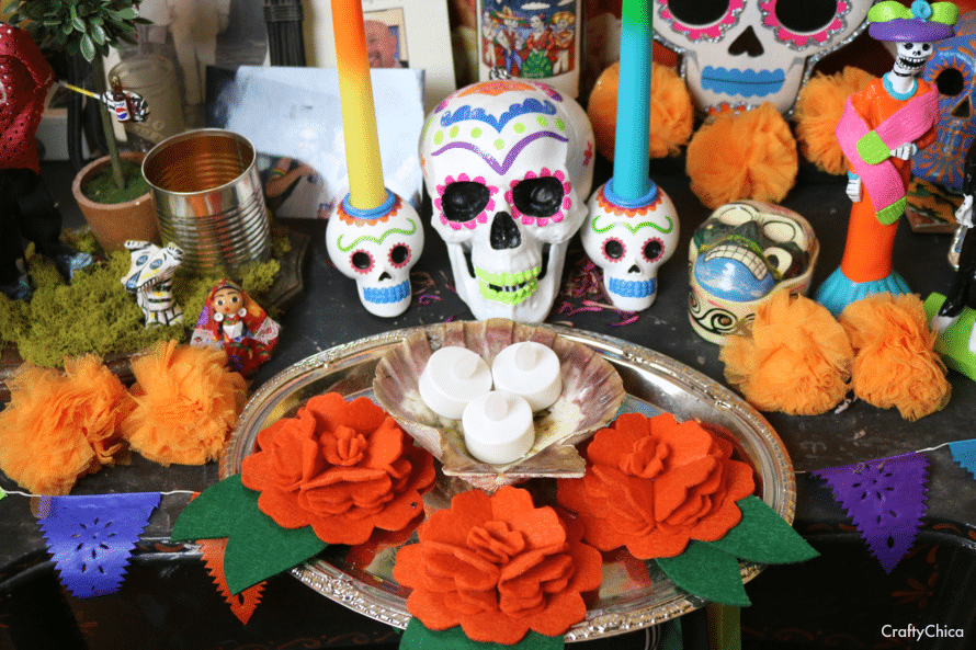 Easy ways to decorate for Dia de Los Muertos The Crafty Chica